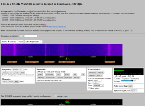 WebSDR screencapture